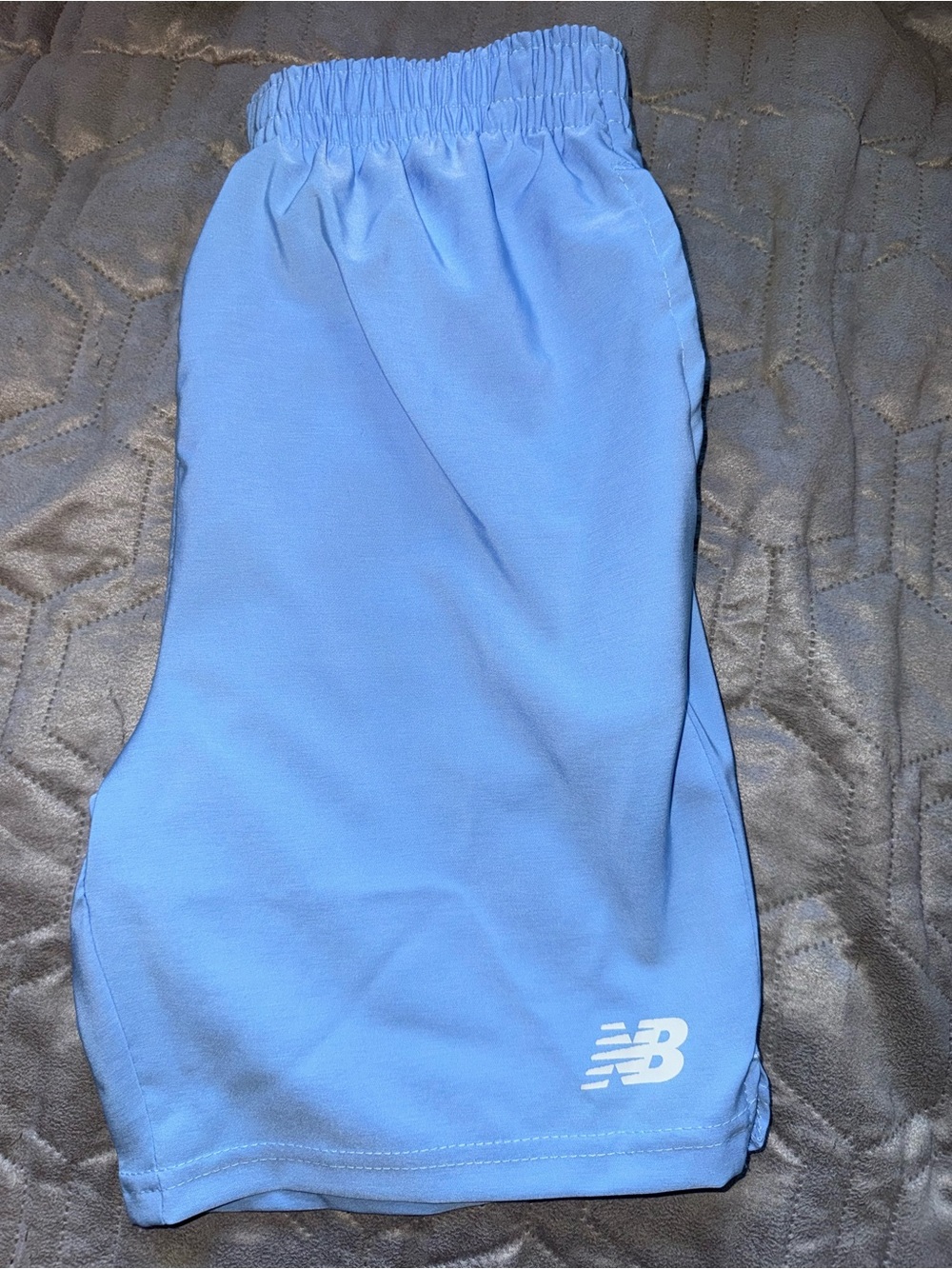 New Balance Light Blue Kids Shorts